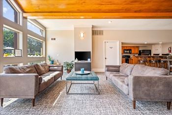Comfortable clubhouse lounge